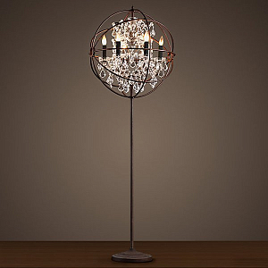 Торшер Foucault's Orb Crystal Floor