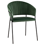 Стул в велюре зеленого цвета Horizon варинант исполнения - 1 | Loft Concept в Москве