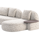 Модульный Диван Orus с кушеткой и столиком варинант исполнения - 6 | Loft Concept в Москве