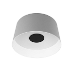 Потолочный светильник с цилиндрическим серым металлическим абажуром 25 Urban Dome варинант исполнения - 1 | Loft Concept в Москве