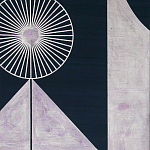 Обои ручная роспись в стиле Арт-деко Assemblage Aluminium Leaf with désargenter pearlescent antiquing варинант исполнения - 1 | Loft Concept в Москве