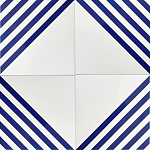 Дизайнерская плитка с узором Квадрат 2 варинант исполнения - 1 | Loft Concept в Москве