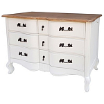 Комод бежевый в стиле Прованс Montmartre Provence Beige Wide варинант исполнения - 1 | Loft Concept в Москве