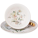 Чайный набор из фарфора на 6 персон Grey Tea Porcelain Set варинант исполнения - 1 | Loft Concept в Москве