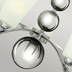 Люстра с матовыми конусными плафонами и декоративными элементами в форме шаров Hinkley варинант исполнения - 16 | Loft Concept в Москве