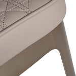 Стул барный светло-серый из экокожи Spectacular High Bar Stool варинант исполнения - 5 | Loft Concept в Москве