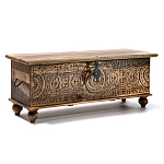 Сундук из массива манго Натуральный цвет варинант исполнения - 2 | Loft Concept в Москве