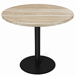 Стол обеденный с круглой столешницей светлый дуб Harris Collection варинант исполнения - 1 | Loft Concept в Москве