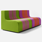 Дизайнерское кресло зеленое Poltronova Sofo Verosa Green Pink Armchair варинант исполнения - 3 | Loft Concept в Москве