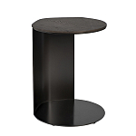 Столик журнальный приставной темный шпон Form Graphics варинант исполнения - 1 | Loft Concept в Москве