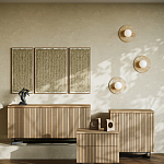 Бра в виде диска с плафоном из матового белого стекла Marble Glow варинант исполнения - 5 | Loft Concept в Москве