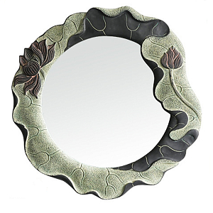 Зеркало Mirror Lotus Flowers circle