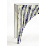 Консоль Дизайнерская Hasle Bone Inlay Console Gray варинант исполнения - 2 | Loft Concept в Москве