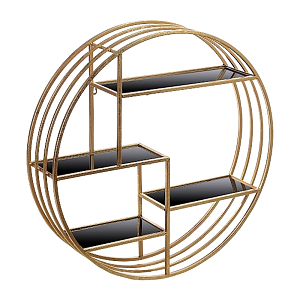 Полка Quaternion Circle Gold
