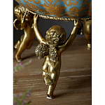 Чаша с орнаментом на бронзовых ножках в виде ангелов Eden Garden варинант исполнения - 7 | Loft Concept в Москве