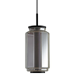 Подвесной светильник с дымчатым плафоном Jarrty 27 см варинант исполнения - 1 | Loft Concept в Москве