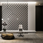 Гипсовая 3D Панель M-06 варинант исполнения - 1 | Loft Concept в Москве