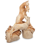 Статуэтка из дерева лошади Animals of the World 25 варинант исполнения - 2 | Loft Concept в Москве