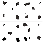 Плитка с узором Осколки варинант исполнения - 1 | Loft Concept в Москве