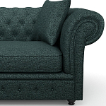 Мебельная ткань Шенилл темно-зеленый цвет 138 см T4-39 варинант исполнения - 6 | Loft Concept в Москве