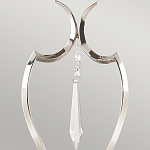 Бра с 2-мя лампами и подвеской из прозрачного стекла Elstead Lighting варинант исполнения - 5 | Loft Concept в Москве