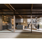 Кухонный гарнитур из массива дерева и металла HI-LINE 6 Dada Engenereed Kitchen варинант исполнения - 2 | Loft Concept в Москве