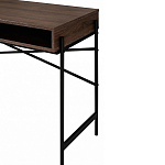 Стол рабочий в стиле лофт с ящиком и нишей для хранения Urban Style Space 2 варинант исполнения - 5 | Loft Concept в Москве