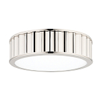 Потолочный светильник с гофрированным серебрянным абажуром Millennium варинант исполнения - 1 | Loft Concept в Москве