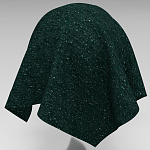 Мебельная ткань Шенилл темно-зеленый цвет 138 см T4-36 варинант исполнения - 2 | Loft Concept в Москве