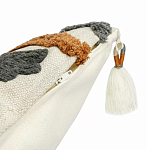 Подушка декоративная с вышивкой и кисточками Divine Abstractions варинант исполнения - 3 | Loft Concept в Москве