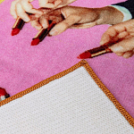 Коврик Seletti Lipstick Pink варинант исполнения - 1 | Loft Concept в Москве