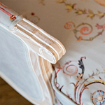 Кресло из массива бука серое с растительным орнаментом Raffael Floral Grey Armchair варинант исполнения - 3 | Loft Concept в Москве