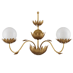 Бра с плафонами в форме шара на стеблях с листьями Whimsical Patterns варинант исполнения - 2 | Loft Concept в Москве