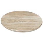 Стол обеденный с круглой столешницей светлый дуб Harris Collection варинант исполнения - 2 | Loft Concept в Москве