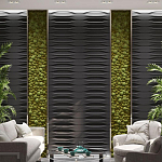 Гипсовая 3D Панель MOXIE варинант исполнения - 1 | Loft Concept в Москве