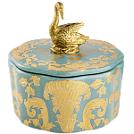 Фарфоровая шкатулка Swan Lake варинант исполнения - 1 | Loft Concept в Москве