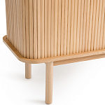 Длинный низкий буфет с 2-мя раздвижными дверцами Toinette Light Cupboard варинант исполнения - 6 | Loft Concept в Москве