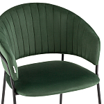 Стул в велюре зеленого цвета Horizon варинант исполнения - 6 | Loft Concept в Москве