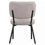 Стул мягкий с серо-бежевой буклированной обивкой Inspiration from Provence варинант исполнения - 4 | Loft Concept в Москве