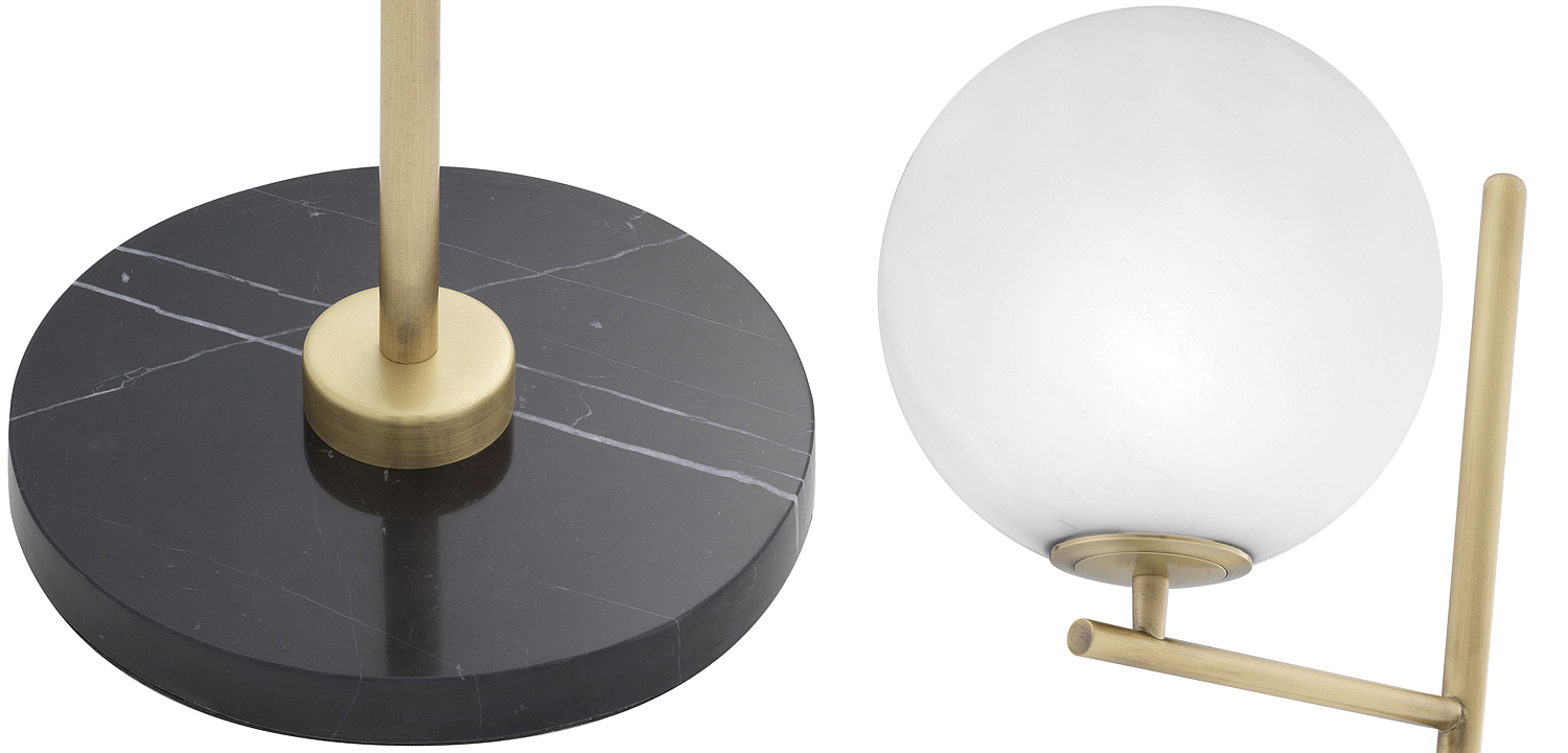 Торшер Eichholtz Floor Lamp Flynn Brass Торшер Eichholtz Floor Lamp Flynn Brass - Loft-Concept в Москве