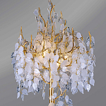 Торшер в виде золотого дерева с листьями FAIRYTREE Light варинант исполнения - 2 | Loft Concept в Москве