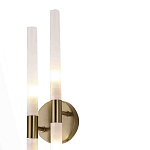 Бра с двумя цилиндрическими матовыми плафонами на круглом основании Delta Light варинант исполнения - 3 | Loft Concept в Москве