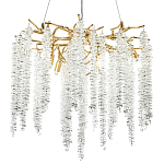 Люстра с декором в виде ветвей с хрустальными подвесками Fairytree Gold Crystal Chandelier 6 варинант исполнения - 1 | Loft Concept в Москве
