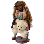 Авторская кукла Девочка с медвежонком варинант исполнения - 1 | Loft Concept в Москве