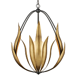 Люстра грушевидной формы с волнистыми листьями Foliage of Leaf Forms варинант исполнения - 2 | Loft Concept в Москве