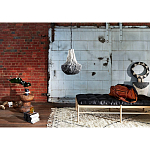 Люстра каплевидной формы украшенная круглыми бусинами Gradient Chandelier Black White варинант исполнения - 1 | Loft Concept в Москве