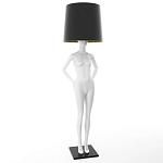 Лампа MANNEQUIN LAMP с абажуром созерцание силуэта варинант исполнения - 1 | Loft Concept в Москве