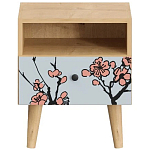 Прикроватная тумба с изображением на ящике Elise Nightstand варинант исполнения - 13 | Loft Concept в Москве