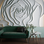 Барельеф ROSE варинант исполнения - 1 | Loft Concept в Москве