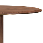 Приставной стол в шпоне ореха Elega варинант исполнения - 4 | Loft Concept в Москве